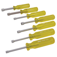 Nut Driver Set, 7, Non Magnetic, Metric Superchem Industries