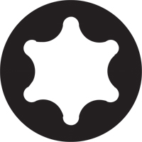 Sixpac Plus Multi-Bit Screwdriver -Replacement Bit, Torx, 6, 1/4" Drive Superchem Industries