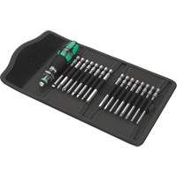 Kraftform Kompakt 60 Screwdriver & Bit Set 17-PC, 6-3/32" L, Plastic Handle Superchem Industries