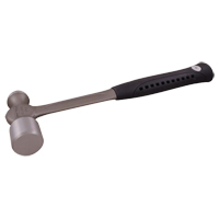 Ball Pein Hammer with Forged Handle, 12 oz./8 oz. Head Weight, Plain Face Superchem Industries