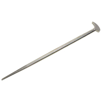 Rolling Head Pry Bar, 2-1/4" W x 20" L Superchem Industries