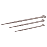 Rolling Head Pry Bar Set, 3 Pcs. Superchem Industries