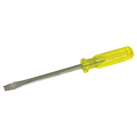 Tournevis fendu, 5/16", 10-1/4" lo, Prise Plastique Superchem Industries