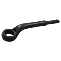 Strike-free Leverage Wrench, 12 Point, 30 mm, 45° Offset, Black Oxide Finish Superchem Industries