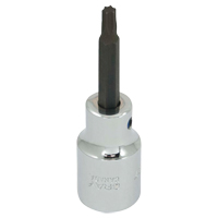 Socket, Torx&reg;, T-27 x 3" L, 1/2" Square Drive Drive Superchem Industries