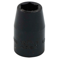 Socket, Impact, 10 mm, 3/8" Drive, 6 Points Superchem Industries