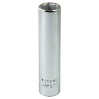 Socket, 5/16", 1/4" Drive, 6 Points Superchem Industries