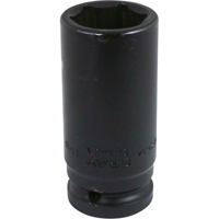 Socket, Impact, 9/16", 3/4" Drive, 6 Points, Deep Superchem Industries