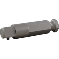Male Square End Hex Drive Extension, 3/8" Drive, 3" L Superchem Industries