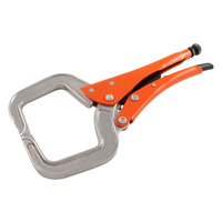 Locking Pliers, 11-1/4" Length, C-Clamp Superchem Industries