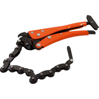 Locking Chain Clamp Pliers, 10-1/2" Length, Omnium Grip Superchem Industries