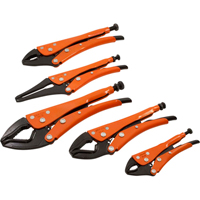 Locking Plier Set, 5 Pieces Superchem Industries