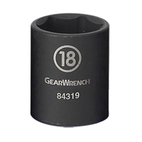 Socket, Impact, 13 mm, 3/8" Drive, 6 Points Superchem Industries