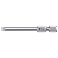 M&egrave;che pour tournevis &eacute;lectrique, Fente, Embout 3 mm, Prise 1/4", Longueur 2-3/4" Superchem Industries