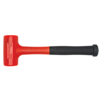 Polyurethane Dead Blow Hammer, 18 oz., Textured Grip, 11-3/10" L Superchem Industries