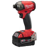 M18 Fuel Surge 1/4" Hex Hydraulic Impact Driver Kit, 1/4", 37.5 ft-lbs Max. Torque, 18 V Superchem Industries