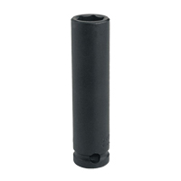 Douille, Chocs, 13 mm, Prise 3/8", 6 pans, Profond Superchem Industries