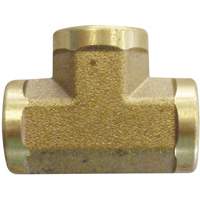 Raccord en T femelle, Laiton, 3/8" Superchem Industries