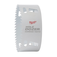 Carbide Hole Saw, 4", 1-31/50" Depth of Cut, Carbide Superchem Industries