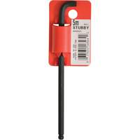 Long-Arm Hex Key Wrench, Ball End, 5 mm x 119 mm L, L Shape Superchem Industries