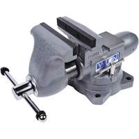 Tradesman Vise, 6-1/2" Jaw Width, 4-1/4" Throat Depth Superchem Industries