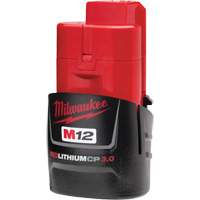 M12 Redlithium 3.0 Compact Battery Pack, Lithium-Ion, 12 V, 3.0 Ah Superchem Industries