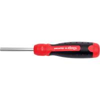 Ratcheting Tamperproof Screwdriver, 8-1/2" L, Cushion Grip Handle Superchem Industries