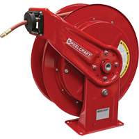HD70000 Mobile Base Hose Reel, Air/Water, 3/8" x 75', Single Hose, 300 psi Superchem Industries