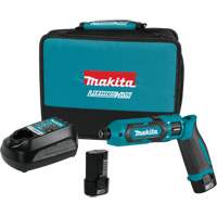 Trousse de tournevis &agrave; chocs, 1/4", 220 lb-po Couple max., 7,2 V, Lithium-ion Superchem Industries