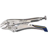 Fast Release Locking Pliers with Wire Cutter, 5" Length, Curved Jaw Superchem Industries