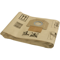 Paper Vacuum Filter Bags, 1 US gal. Superchem Industries