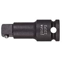 Ball Lock Socket Extension, Impact, 3/8" Drive, 1-3/8" L Superchem Industries