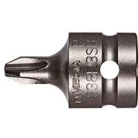 Bit Socket, Phillips, #3 x 1-1/2" L, 1/2" Drive Superchem Industries