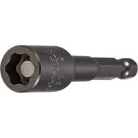 Tourne-&eacute;crou &agrave; lobes, Embout 1/4", Prise 1/4", 2-9/16" lo, Magn&eacute;tique Superchem Industries