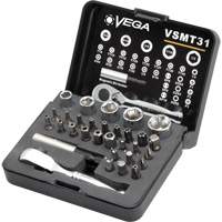 Tamper Proof Bit, Socket & Ratchet Set Superchem Industries