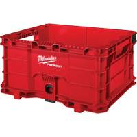 Packout Crate, 15-2/5" x 18-3/5" x 9-9/10", Red Superchem Industries