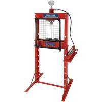 Hydraulic Shop Press with Grid Guard, 20 tons Capacity Superchem Industries