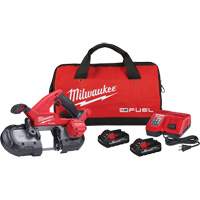 M18 Fuel Compact Band Saw Kit, 18 V, 3-1/4" Capacity Superchem Industries