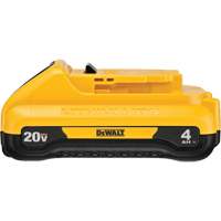 Max* Compact Battery Pack, Lithium-Ion, 20 V, 4 Ah Superchem Industries