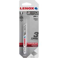 Lame de scie sauteuse pour coupe de m&eacute;tal, Bim&eacute;tal, Tige en T, 3-5/8" lo, 6 dents par pouce Superchem Industries