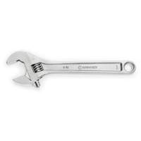 Adjustable Wrench - Bagged, 8" L, 1-1/8"/29 mm Max Width, Chrome Superchem Industries