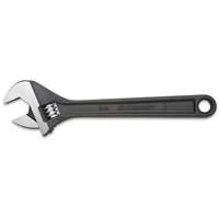 Adjustable Wrench, 10" L, 1-5/16" Max Width, Black Oxide Superchem Industries