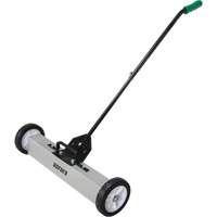 Magnetic Push Sweeper, 24" W Superchem Industries