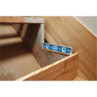 Torpedo Level, 10" L, Aluminum, 1 Vials, Magnetic Superchem Industries