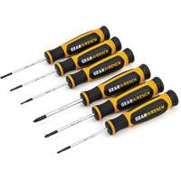 Mini Phillips&reg;/Slotted Dual Material Screwdriver Set, 6 Pcs. Superchem Industries
