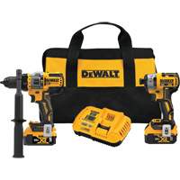Max* Brushless Cordless Hammer Drill/Driver with Flexvolt Advantage & XR&reg; Impact Driver Kit, Lithium-Ion, 20 V Superchem Industries