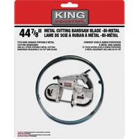 Band Saw Blade, Bi-Metal, 44-7/8" L x 1/2" W x 0.02" Thick, 10-14 TPI Superchem Industries