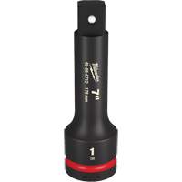 Shockwave Impact Duty Socket Extension, Impact, 1" Drive, 7" L Superchem Industries