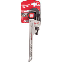 Cl&eacute; &agrave; tuyau, Cap des m&acirc;choires 1-1/2", Longueur 10", Prise Ergonomique Superchem Industries