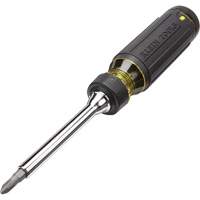 15-in-1 Multi-Bit Ratcheting Screwdriver, 8-3/4" L, Cushion Grip Handle Superchem Industries